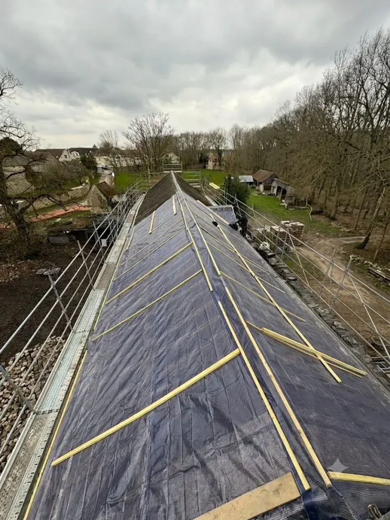 Chantier Villiers-le-Bâcle - bâtiment E : avant les travaux